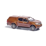 Busch 53706 - H0 - Nissan Navara, Hardtop - braun